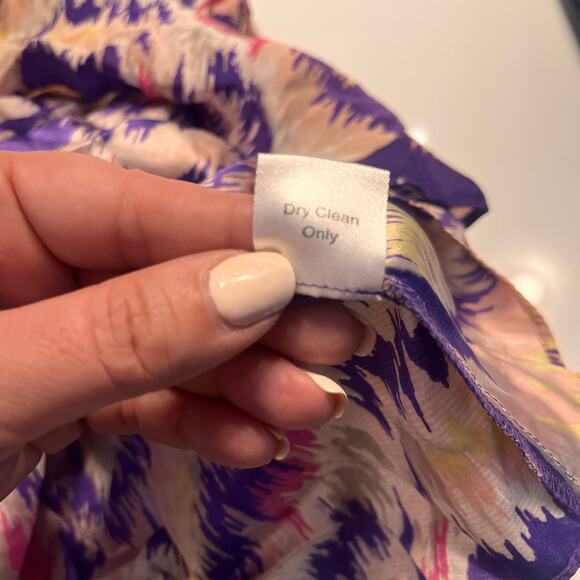 Parker Women's Multicolored Racer Back Summer Sun Mini Dress Size Small - Picture 7 of 10